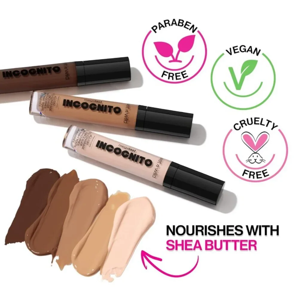 SEALED wet n wild Mega Last Incognito AllDay Full Coverage Concealer - Fair